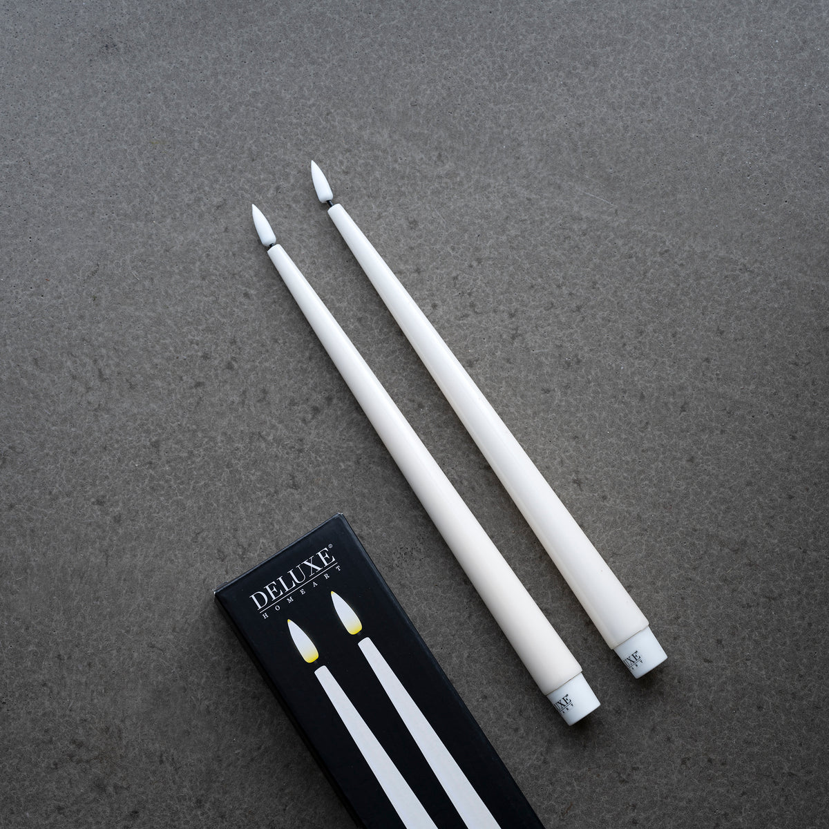 Real Flame LED-lys af ægte stearin fra Deluxe Homeart